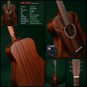 Violão Sigma Guitars by Martin TM 15 E c/ Bag