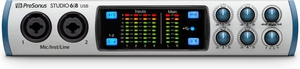 Interface de Áudio Presonus Stúdio 68 4 Ch Usb-Mac-Pc-Ipad 
