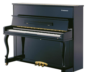 Piano Acústico Schumann TS 120 Black Vertical