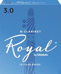 Palheta Royal Clarineta Rcb0130 3.0          