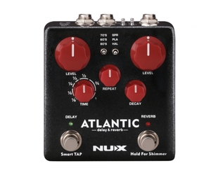 Pedal Nux Atlantic NDR-5 Delay e Reverb