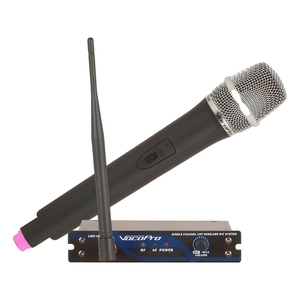 Sistema de Microfone S/Fio Vocopro UHF 18 N Pink