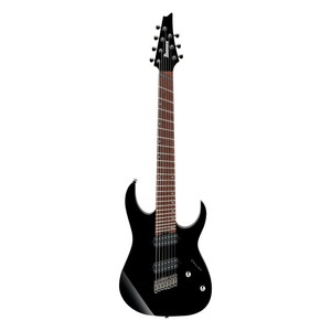 Guitarra 7 Cordas Ibanez RGMS7-BK Multi-Escala