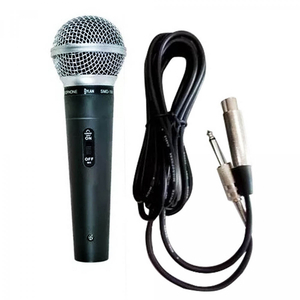 Microfone Dylan SMD-100 Dinâmico com Cabo 3 MT