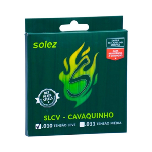 Encordoamento Solez Cavaco SLCV L 0,10 Niquel DLP Plain Stells