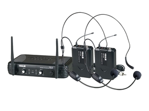 Sistema sem fio Vokal VWR 25 HH Headset + Headset UHF